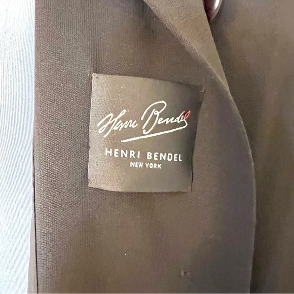 3-piece Henri Bendel 90’ Wool LONGLINE CLASSIC COAT suit set Espresso women 14 - Picture 16 of 16